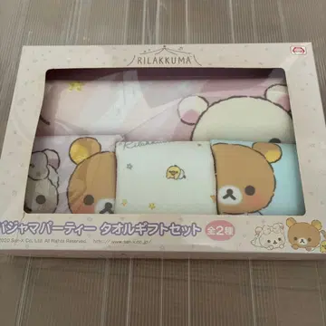 리락쿠마 타월, 손수건 기프트 세트