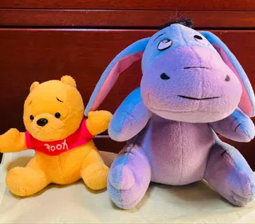 푸우 이요르 봉제 인형 세트