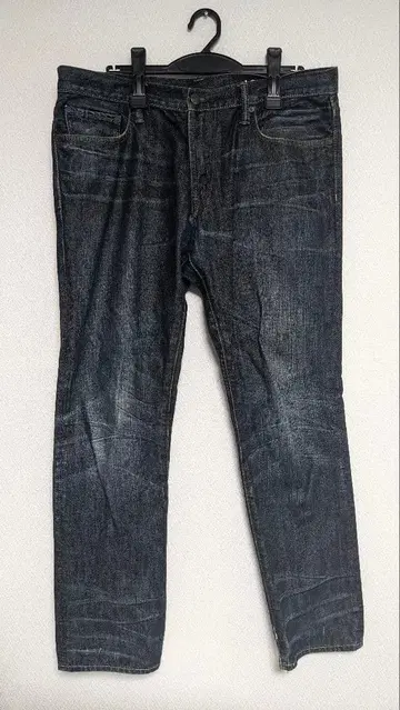 [ 구제 의류 ] 스키니 청바지 1969년 다크 블루 L