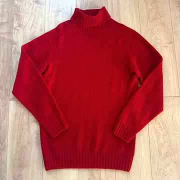 MORRIS&SONS 지롱 라무 울 터틀넥 니트 사이즈 36