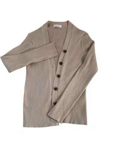 BEAUTY&YOUTH 리브 가디건 베이지