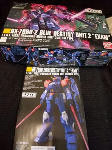 [하자품] RX-78BD-2 BLUE DESTINY 2호기 'EXAM'