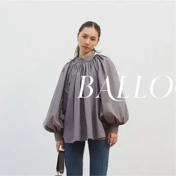 randeboo 벌룬 볼륨 블라우스