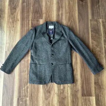 남성용 요크셔 트위드 테일러드 자켓 남성용 48 그레이