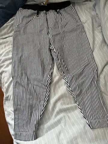 NAFFLISH WAFFLE 스트라이프 캐주얼 팬츠