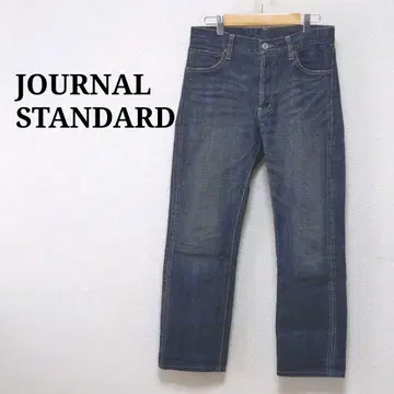 저널 스탠다드 데님 팬츠 34 M 네이비 G팬츠 청바지
