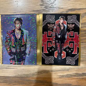 [ TAKAHIRO 시크릿 포함 카드 2장 ] EXILE 굿즈 미사용