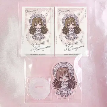 샤니마스 시부야 109 앙코르 아크릴 스탠드 사진풍 카드 쿠와야마 치유키