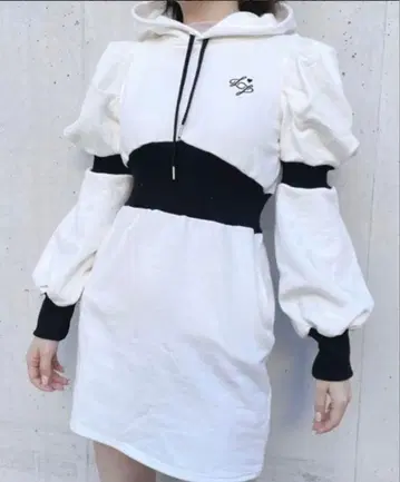 lilLilly 후드티 미니 원피스