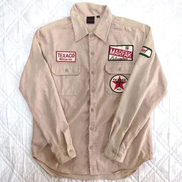 TEXACO 워크 셔츠 M 사이즈 우에노 상회 기획 Sky Chief