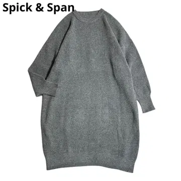 새상품급 Spick & Span 와플 미니 원피스 니트