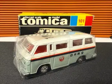 토미카 블랙 상자 101-1 일본항공 캐브올 연락 자동차 일본제 당시물