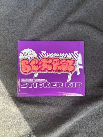 BE:FIRST 모코모코 자수 스티커 BE:FIRST