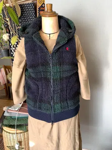 Gymphlex 짐플렉스 보아 부착 베스트 체크 패턴