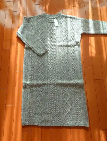 새상품 soft K.K. SHOP 니트 롱 원피스 그레이