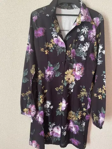 꽃무늬 골프 원피스