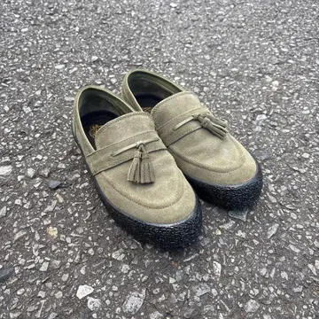 [ 즉완 ] LAST RESORT AB 로퍼 26cm 올리브 스웨이드