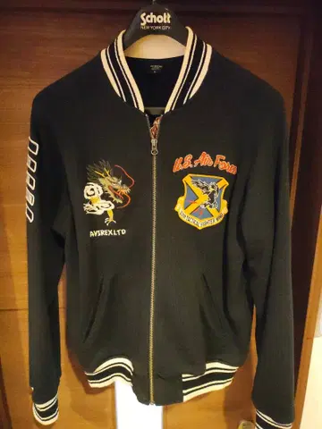 아비렉스 AVIREX 드래곤 자수 베트남 자켓 맨투맨 스카잔 L