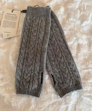 캐시미어 100% 핸드 워머 몽골산 그레이