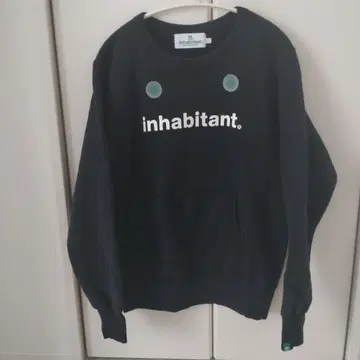 inhabitant. inhabitant 블랙 맨투맨