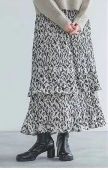 apart by lowrys 호소 플리츠 캉캉 스커트