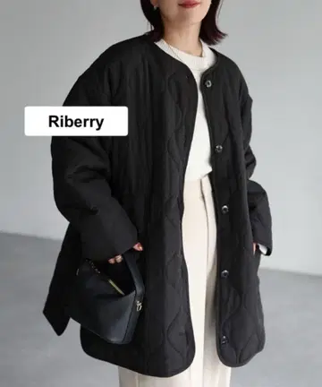 리베리 드로스트 퀼팅 숏코트