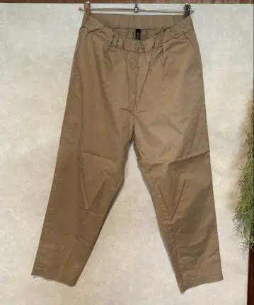 미즈이로 인드 이지 팬츠 테이퍼드 팬츠 베이지