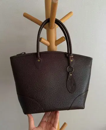 마가렛호웰 천연 가죽 미니 토트 남녀 공용