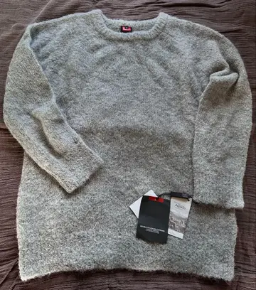 더블 스탠다드 클로징 알파카 그레이 스웨터 니트 38