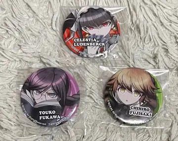 단간론파 캔뱃지 후카와 토코 후지사키 치히로 세레스티아 루덴베르크