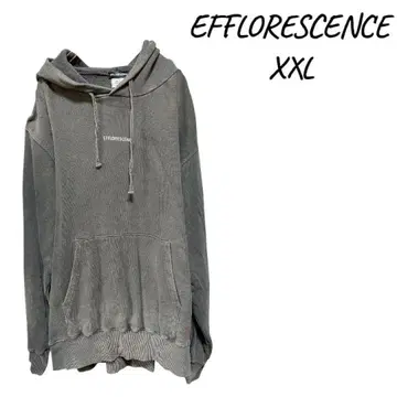 EFFLORESCENCE 후드티 XXL 그레이