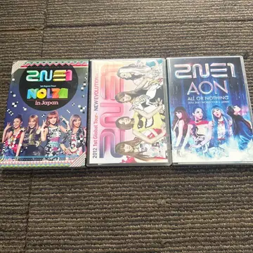 2NE1 라이브 DVD 3매 세트