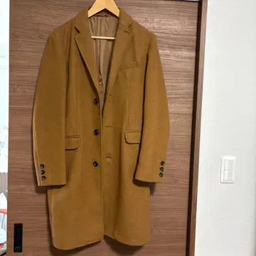 AZUL BY MOUSSY 체스터 코트 M 카멜/브라운 울 혼방