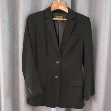 캘빈클라인 블랙 테일러드 자켓과 팬츠 세트