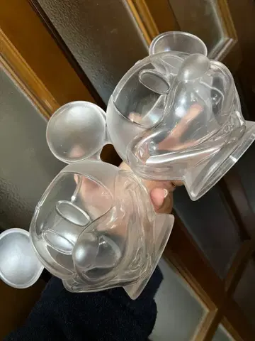 미키마우스 플라스틱제 2개 세트