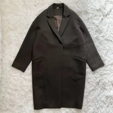 레어 MUSE 두지엠 클라세 코쿤 체스터 코트 브라운