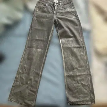 ZARA 그레이 스트레이트 데님