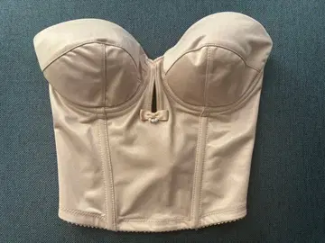 [브라이덜리움뮤] 숏 뷔스티에 D65 브라이덜 이너 베이지