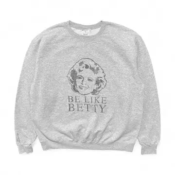 USA 구제 의류 챔피온 여배우 베티 데이비스 맨투맨 남성용 XL