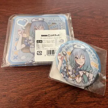 최저가 네임리스 컬트 DMM 스크래치 루루 아크릴 코스터 캔뱃지