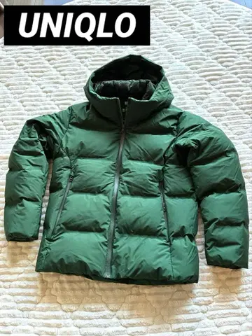 유니클로 남성용 M 심리스 다운 파카 3D 컷