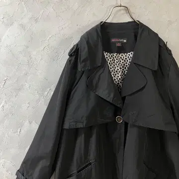 빈티지 트렌치코트 스프링 코트 오버 사이즈 심플 HD6