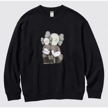 미사용 미개봉 새상품 택 포함 유니클로 x 카우스 맨투맨