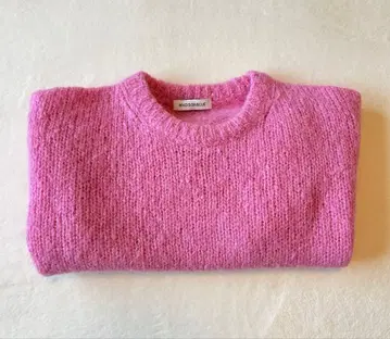 [ MADISON BLUE ] 모헤어 니트 01 핑크 미사용품