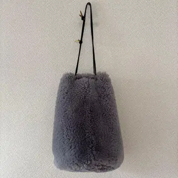 그레이 퍼 복조리백