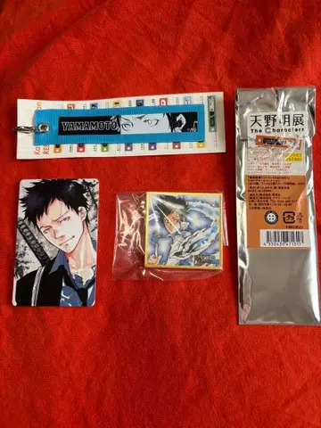 야마모토 캐릭터 굿즈 세트 아마노 아키라 전시회