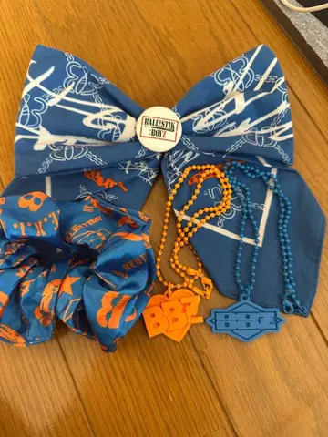 BALLISTIK BOYZ 히다카 류타 목걸이 스크런치 반다나