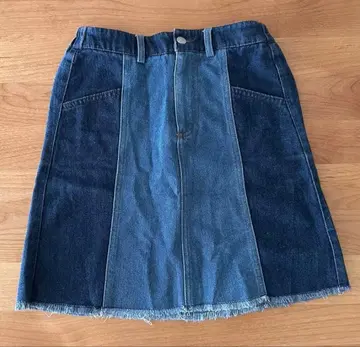 데님 패치워크 스커트 M 사이즈