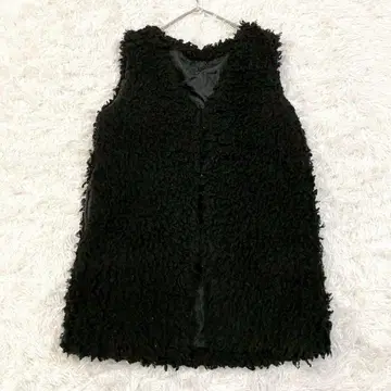 AZUL by moussy 아줄바이마우지 푸들 퍼 베스트 M 블랙