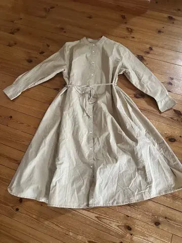 GAP 베이지 셔츠 원피스 SX/SXX